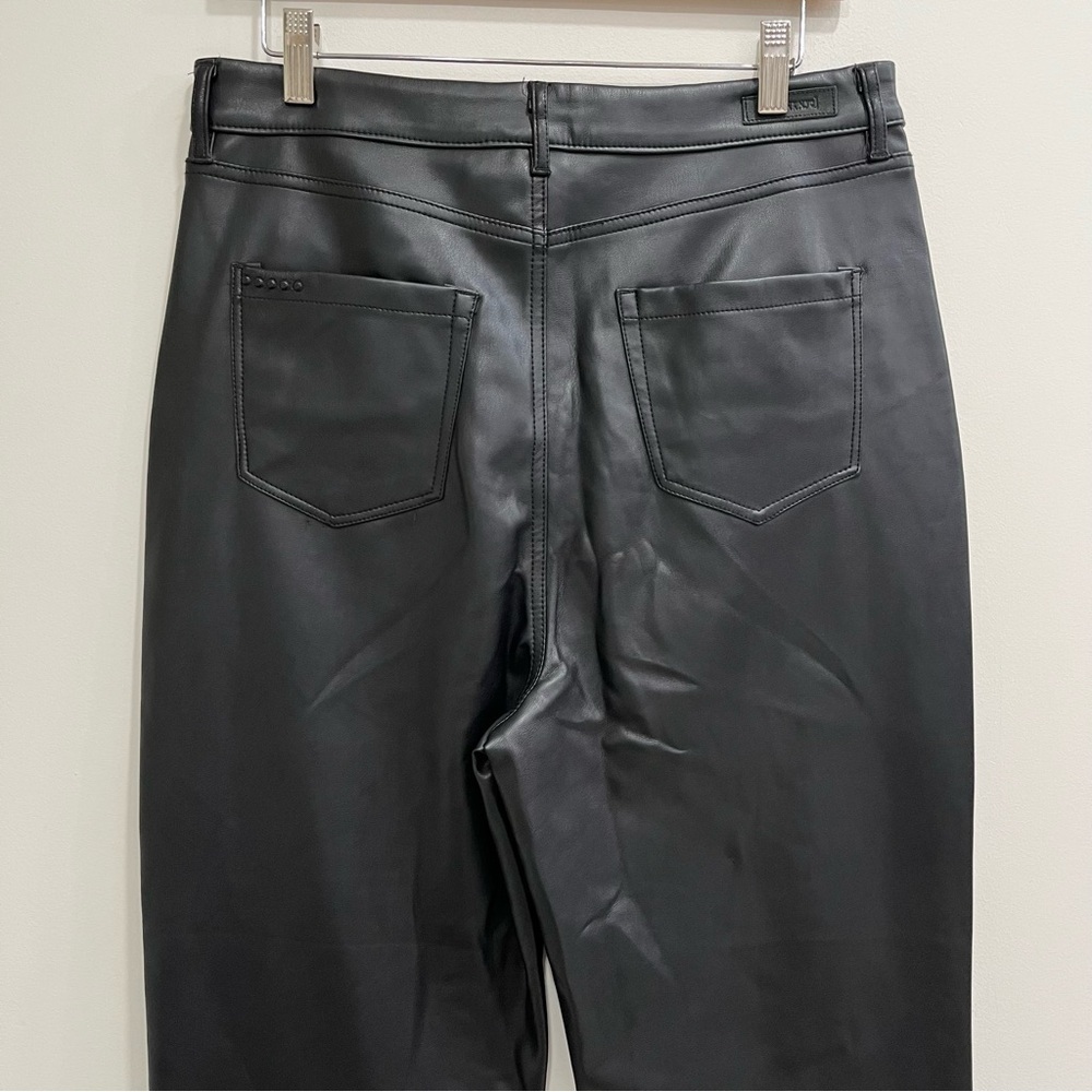 BLANKNYC Faux Leather Straight Leg Pant in Need You Tonight - Picture 7 of 13